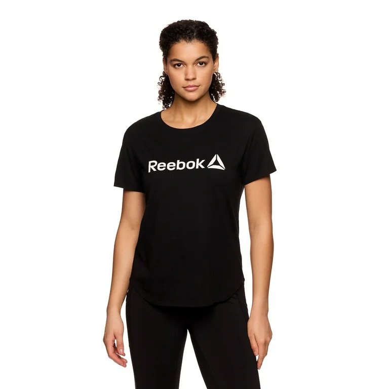 Reebok Women’s Identity Short Sleeve Graphic T-Shirt, Sizes XS-3XL | Walmart (US)