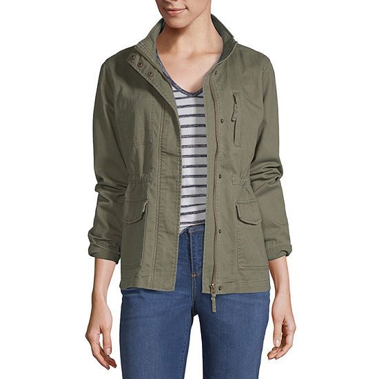a.n.a Womens Twill Anorak | JCPenney