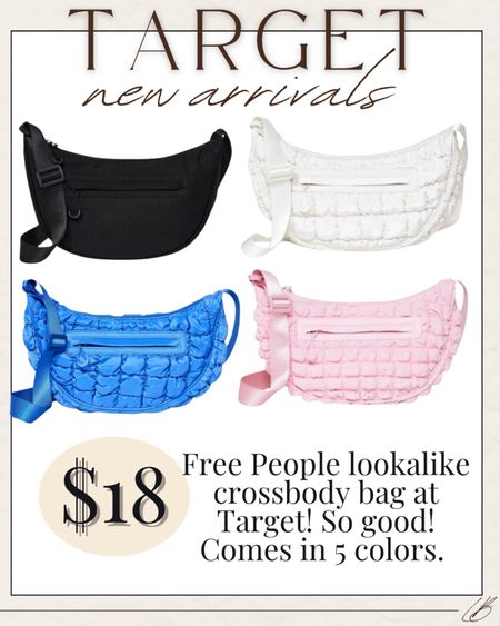 The cutest Free People lookalike crossbody bags from Target! 

#LTKstyletip #LTKSeasonal #LTKitbag