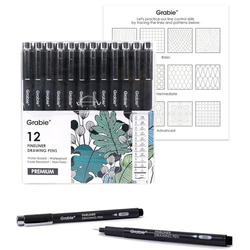 Fineliner Drawing Pen Set Of 12 | Amazon (US)