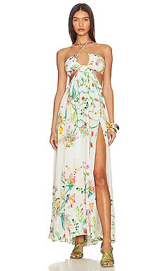 ROCOCO SAND Maxi Dress in White from Revolve.com | Revolve Clothing (Global)