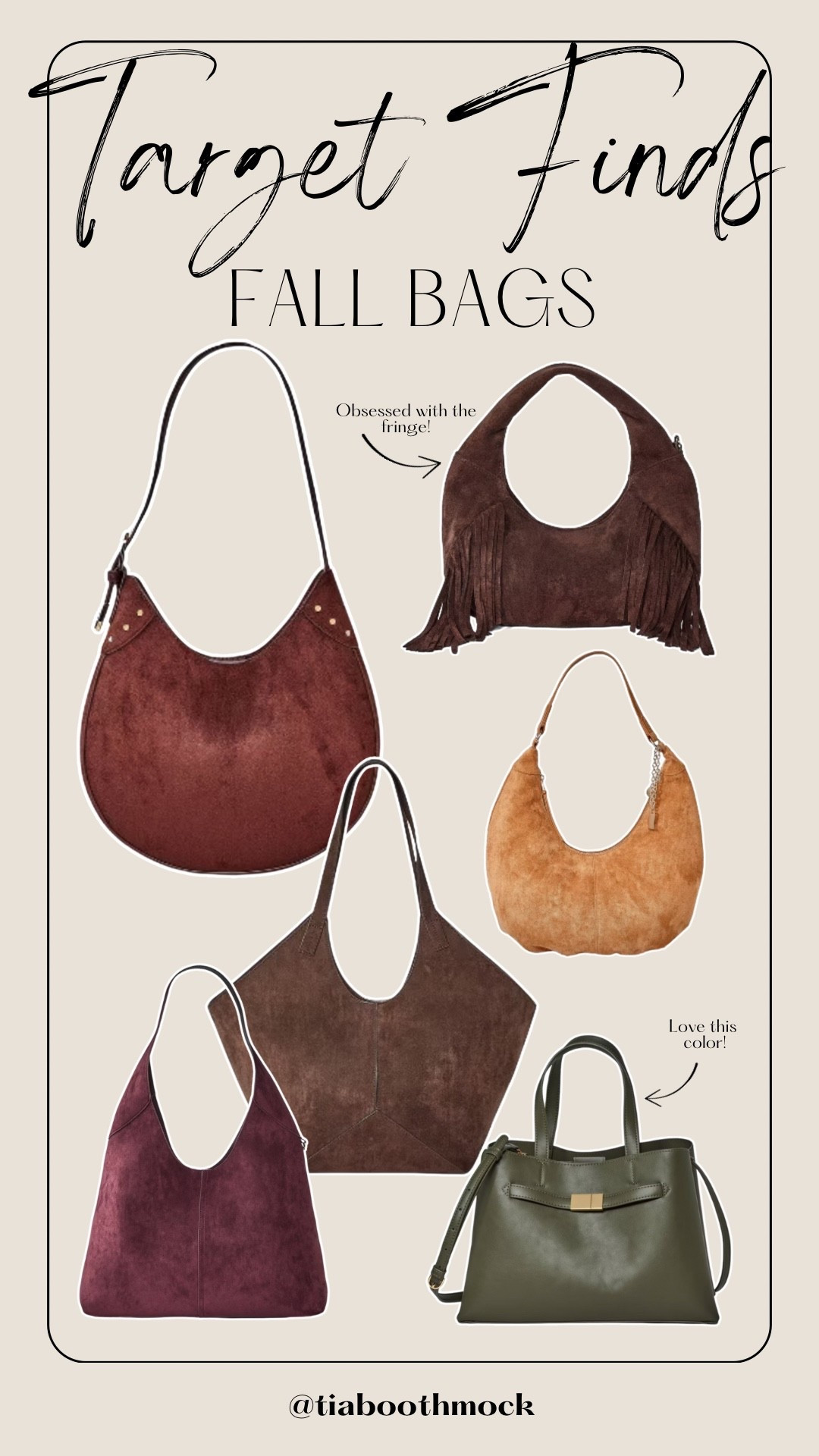 Obsessed with these Target bags for the fall 🍁🍁
  

#LTKStyleTip #LTKSeasonal #LTKItBag