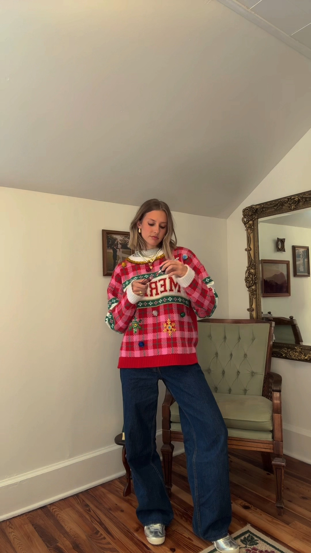 walmart sweater!!🎀

#LTKStyleTip #LTKFindsUnder50 #LTKHoliday