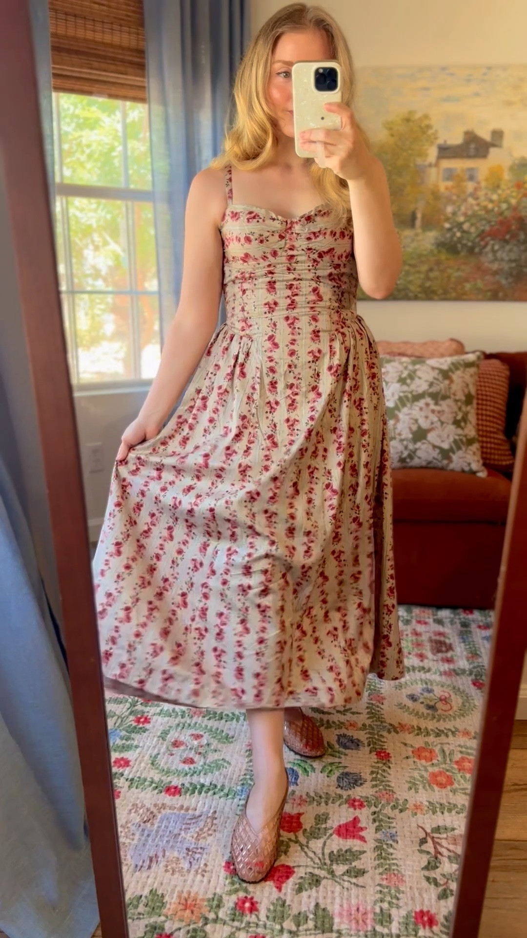 the most flattering dress i’ve ever met! this dress comes in a few other colors, 100% cotton and is true to size. stretchy waist and back allows a more form fitting fit.

i am wearing my normal small, petite. (i’m 5’2)

#LTKootd #LTKSeasonal #LTKSaleAlert
