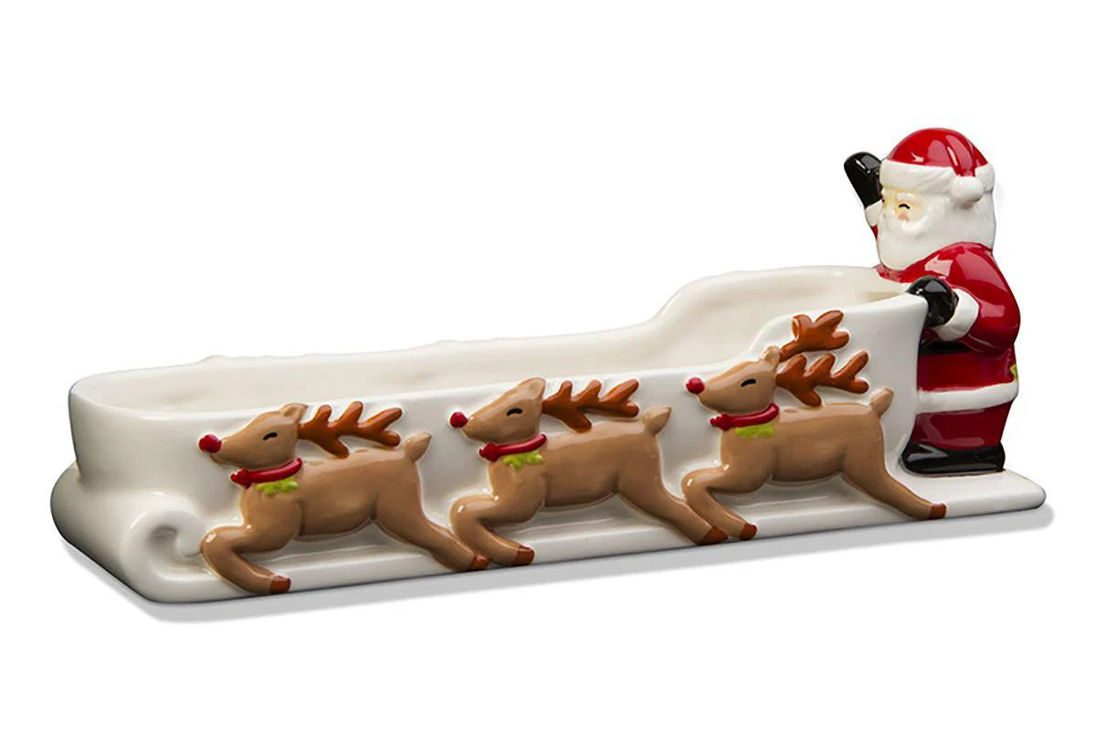 Santa Sleigh Dish | Lucy's Market