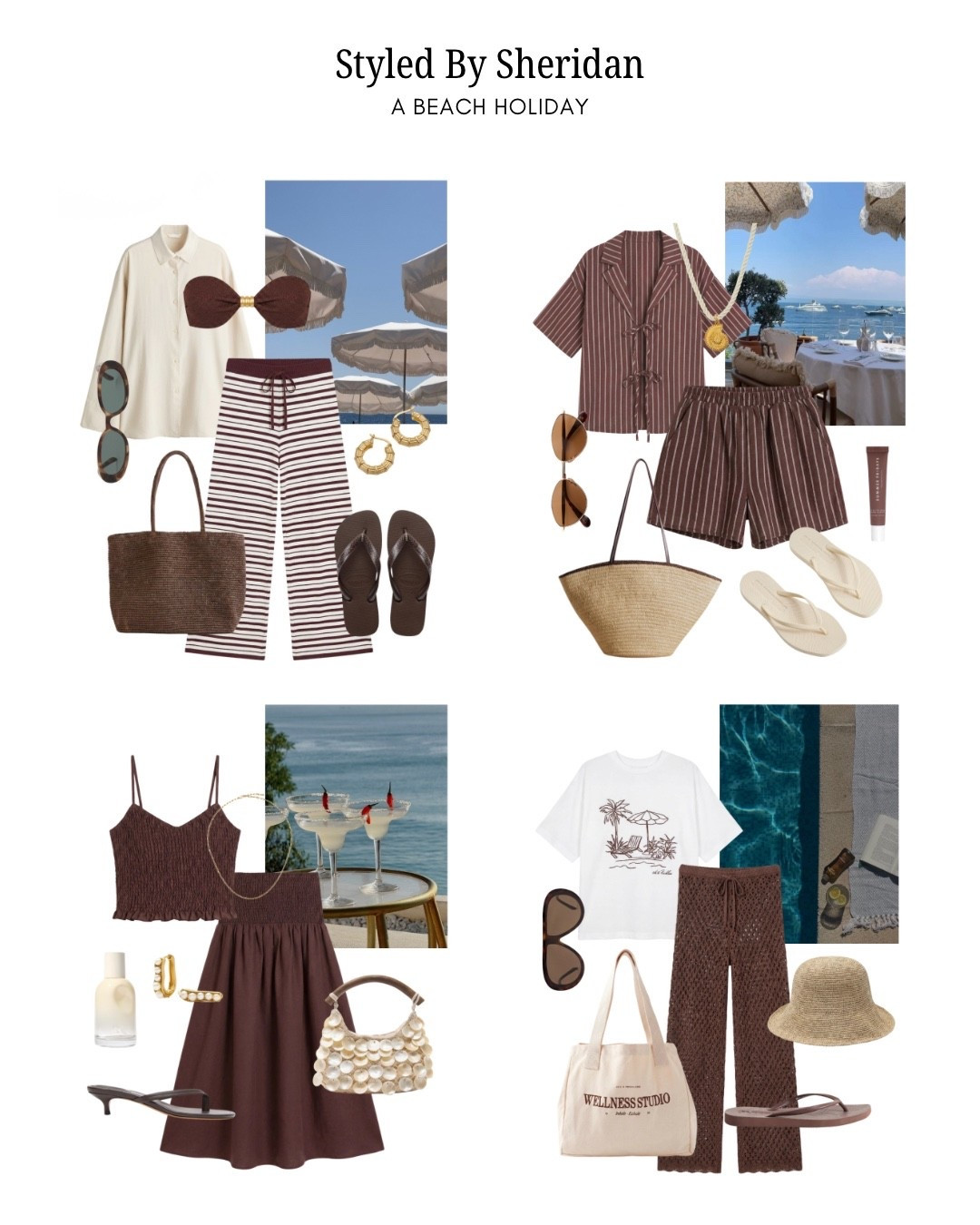 4 Outfits For A Beach Holiday 🏝️ @4thandreckless

#LTKsummer #LTKswimwear #LTKstyletip