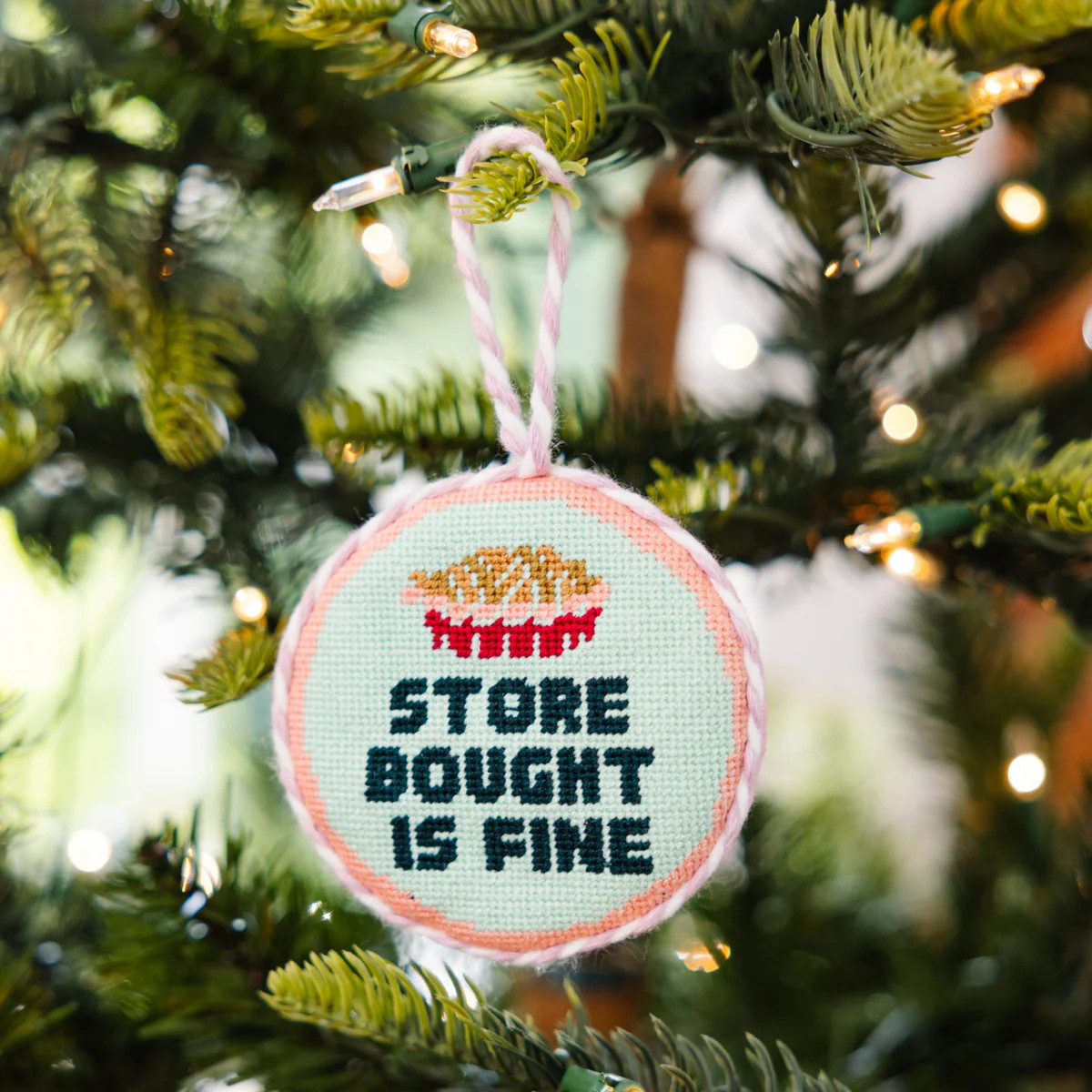 Furbish Studio Needlepoint Ornament - Store Bought | Furbish Studio