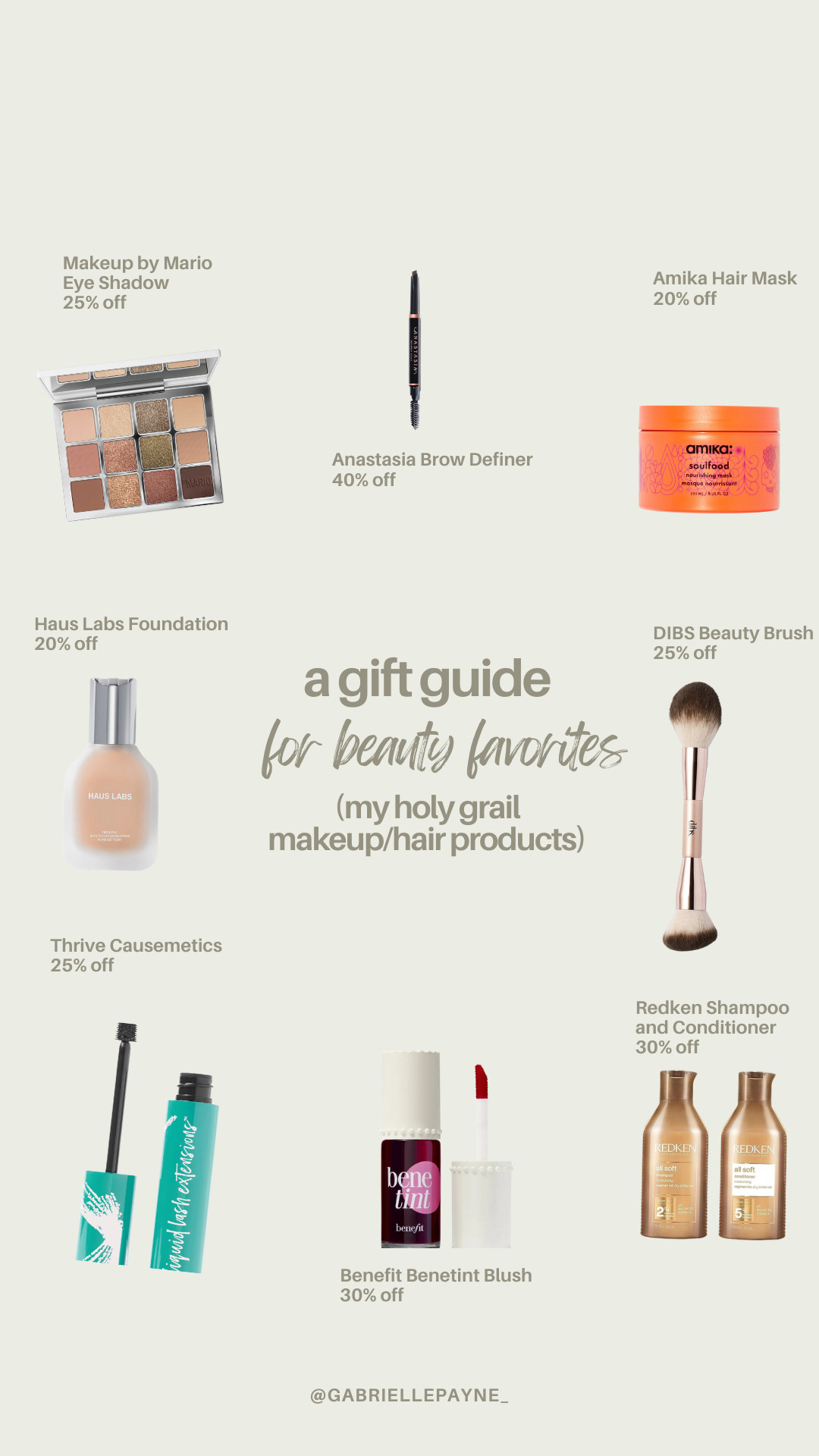The makeup and hair products that I love and use daily!  

 

#LTKCyberWeek #LTKGiftGuide #LTKSaleAlert