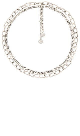 Brielle Lariat in Silver | Revolve Clothing (Global)