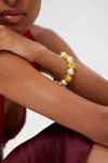 Venessa Arizaga Sunshine Smile Pearl Bracelet | Urban Outfitters (US and RoW)
