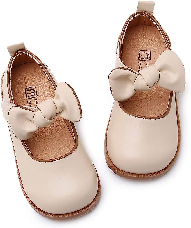 RVROVIC Little Girls Mary Jane Flats Gracy Ballet Princess Toddler Dress Shoes School Birthday Pa... | Amazon (US)