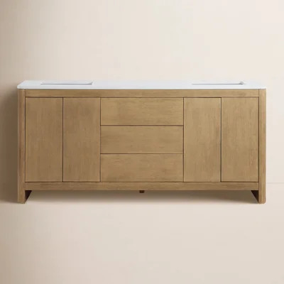 Oak Double Bathroom Vanity | Joss & Main
