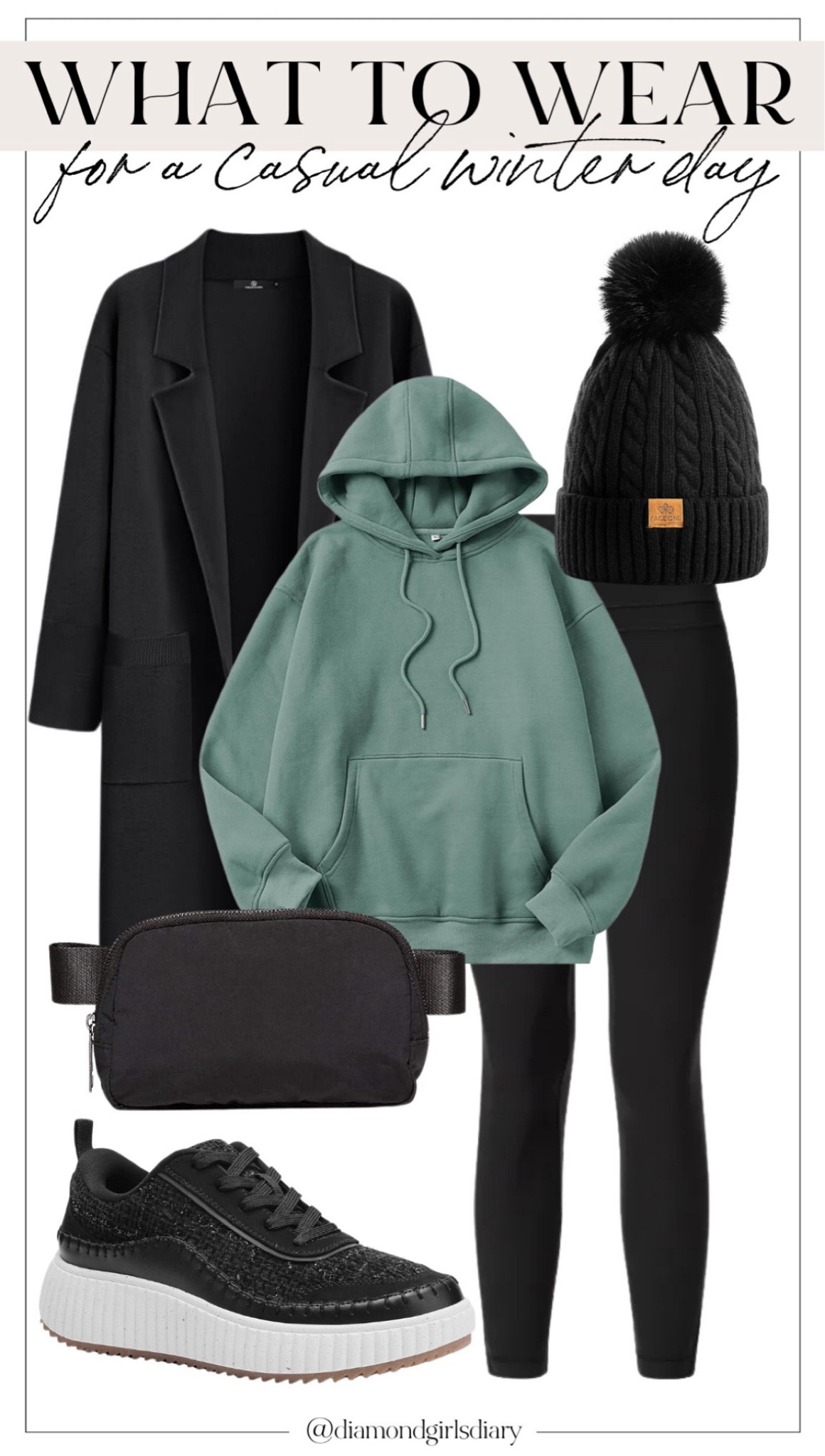 Casual Outfits | Winter Outfits | Oversized Sweatshirt | Belt Bag | Hoodie | Beanie | Belt Bag 

#LTKFindsUnder50 #LTKTravel #LTKStyleTip