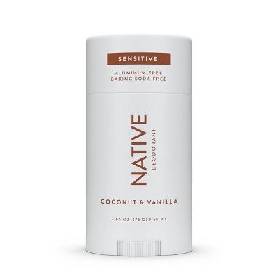 Native Sensitive Coconut and VanillaDeodorant - 2.65oz | Target
