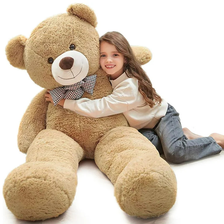 MorisMos Giant Teddy Bear 4ft Stuffed Animal Soft Big Bear Plush Toy - Walmart.com | Walmart (US)