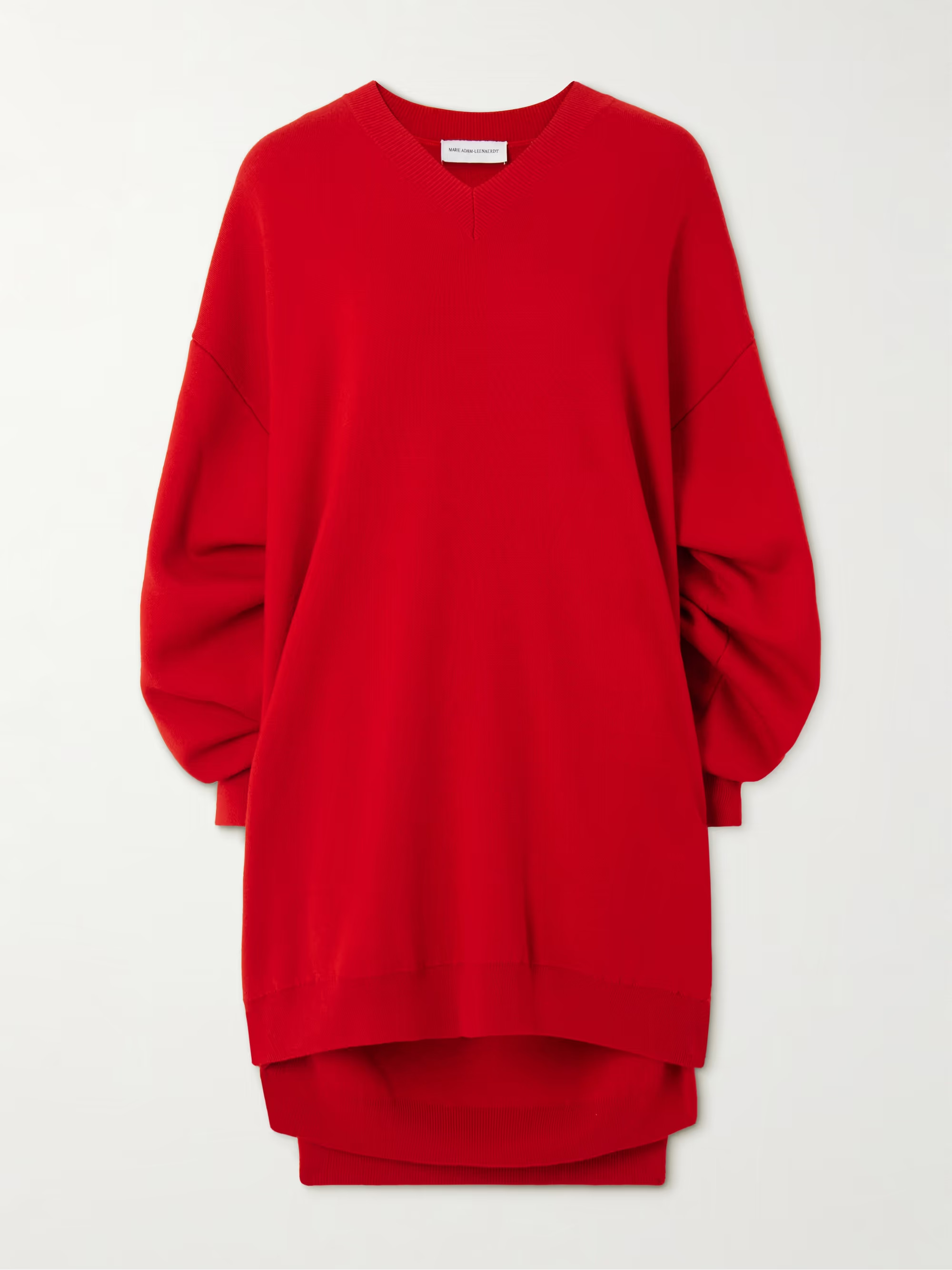 Layered wool mini dress | NET-A-PORTER (US)