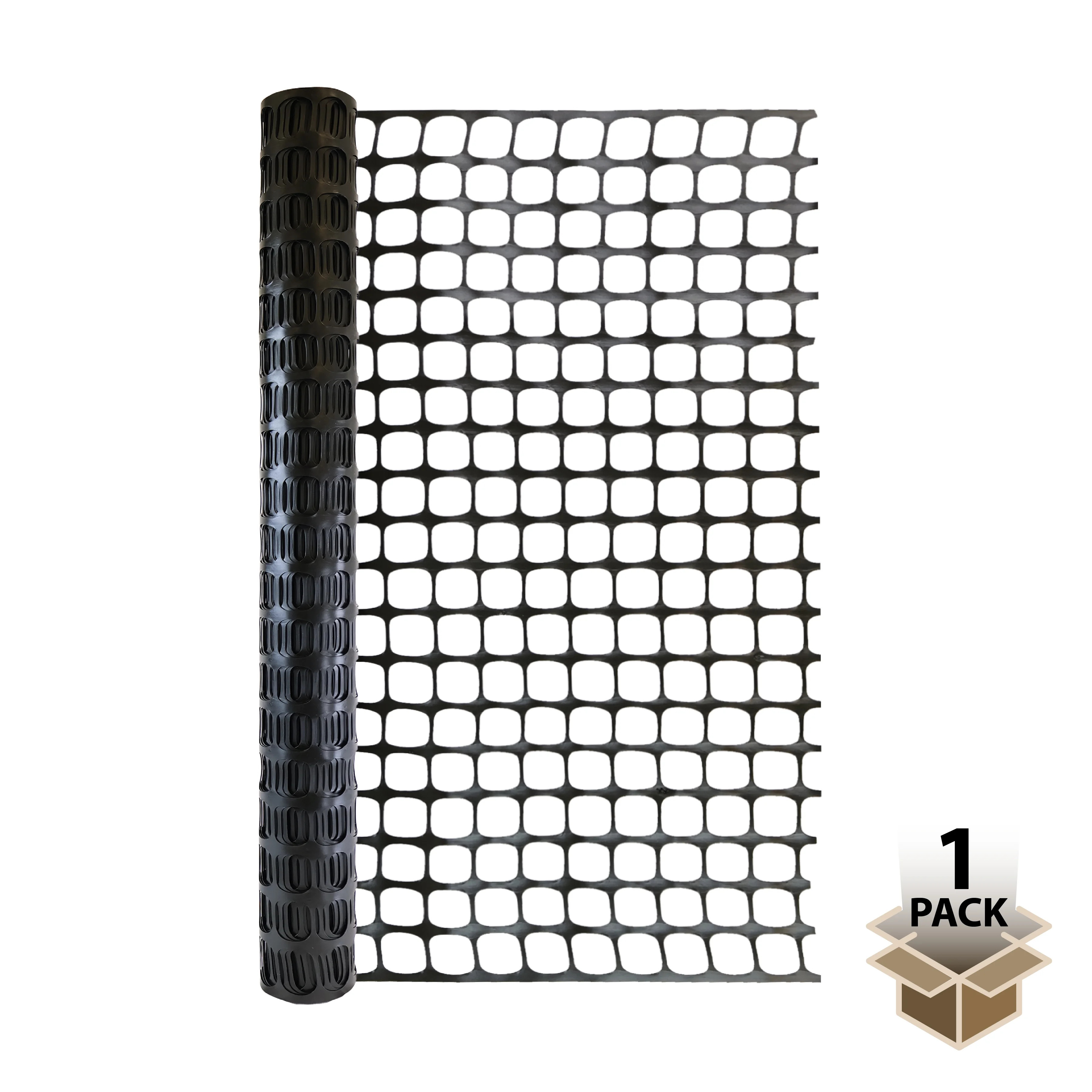 Garden Craft 3ft H x 50ft W Black Plastic Barrier Fence - Walmart.com | Walmart (US)