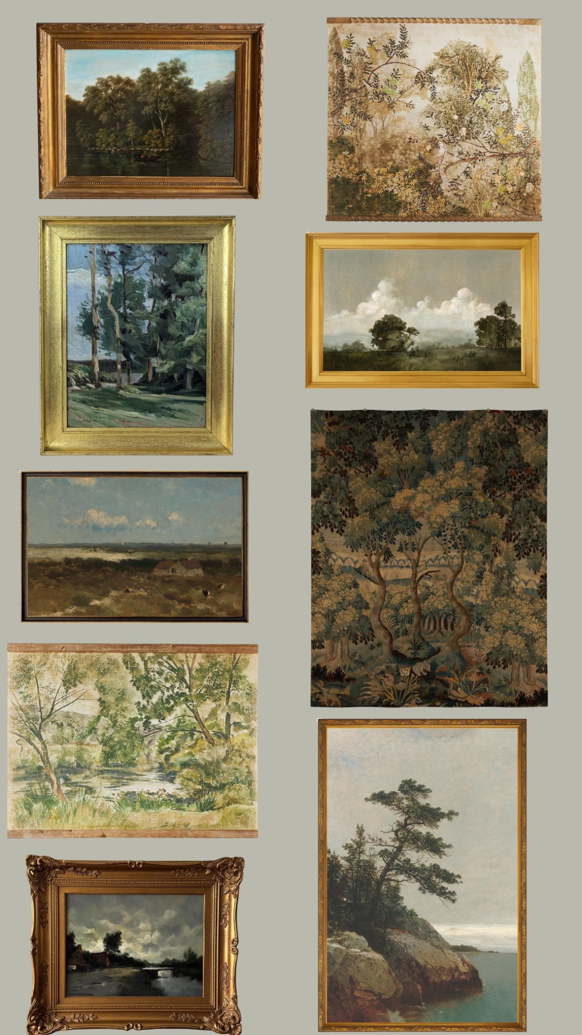 Vintage landscapes paintings, prints & tapestries 

#LTKHome