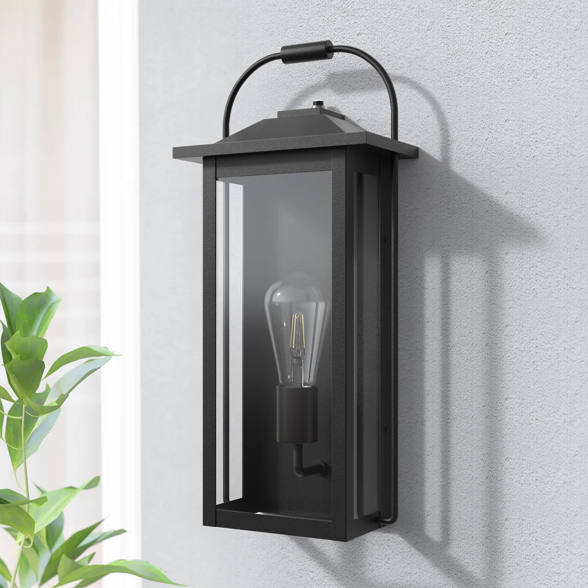 Breakwater Bay Outdoor Wall Light With Dusk To Dawn | Wayfair | Wayfair North America