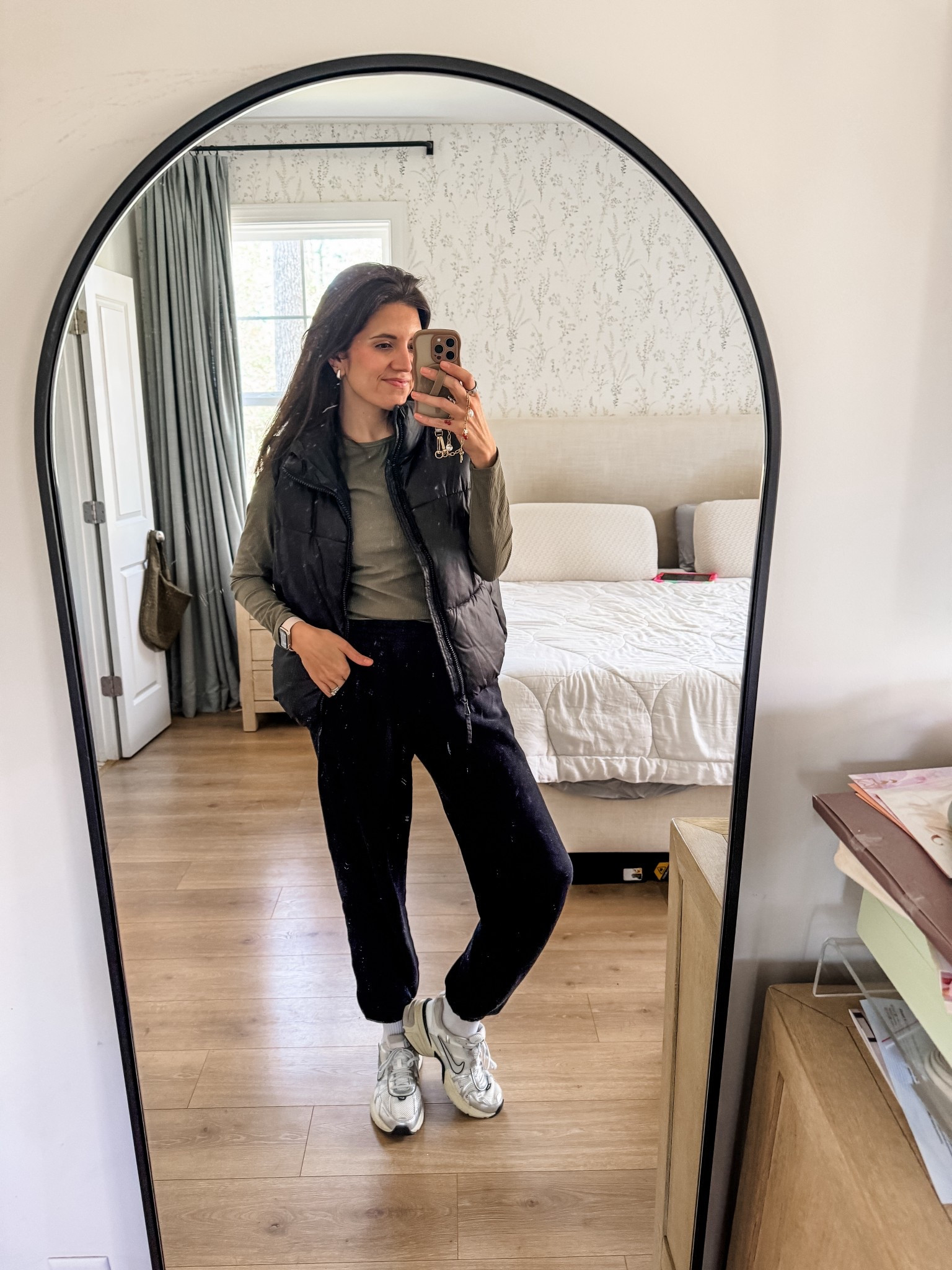 Old navy early Black Friday sale! 50% off vest and my favorite sweats!! I wear a small tall in the sweatpants. Medium in vest. 

#LTKSaleAlert #LTKTall #LTKOver40