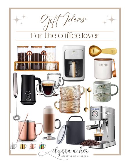Gift guides for the coffee lover!! 

#espresso #lattes #coffeegifts #trendingcoffee #coffeemaker #coffeegadgets #amazongifts #amazon #milksteamer

#LTKSeasonal #LTKhome #LTKHoliday