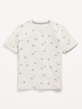 Softest Printed Crew-Neck T-Shirt for Boys | Old Navy (US)