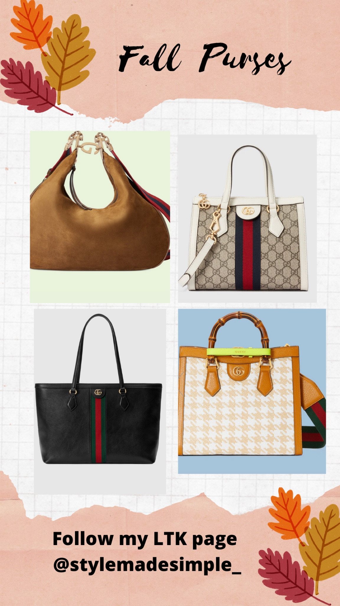 Gucci Ophidia large tote bag curated on LTK