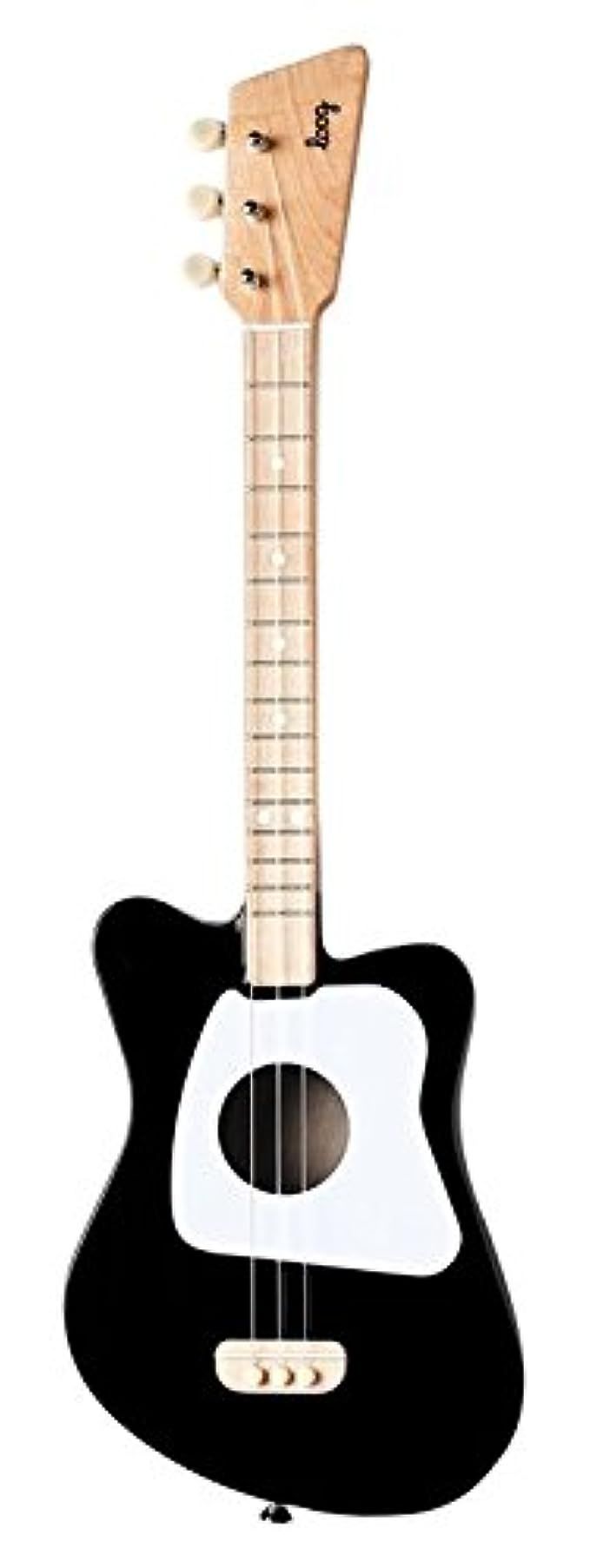 Loog Mini Acoustic Guitar 3-String Guitar, Black | Amazon (US)