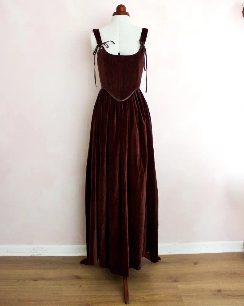 Corset and Skirt Set | Made to Order | Cotton Velvet - Etsy UK | Etsy (US)