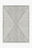 Jonathan Adler Inkdrop Black & Ivory Rug | Ruggable