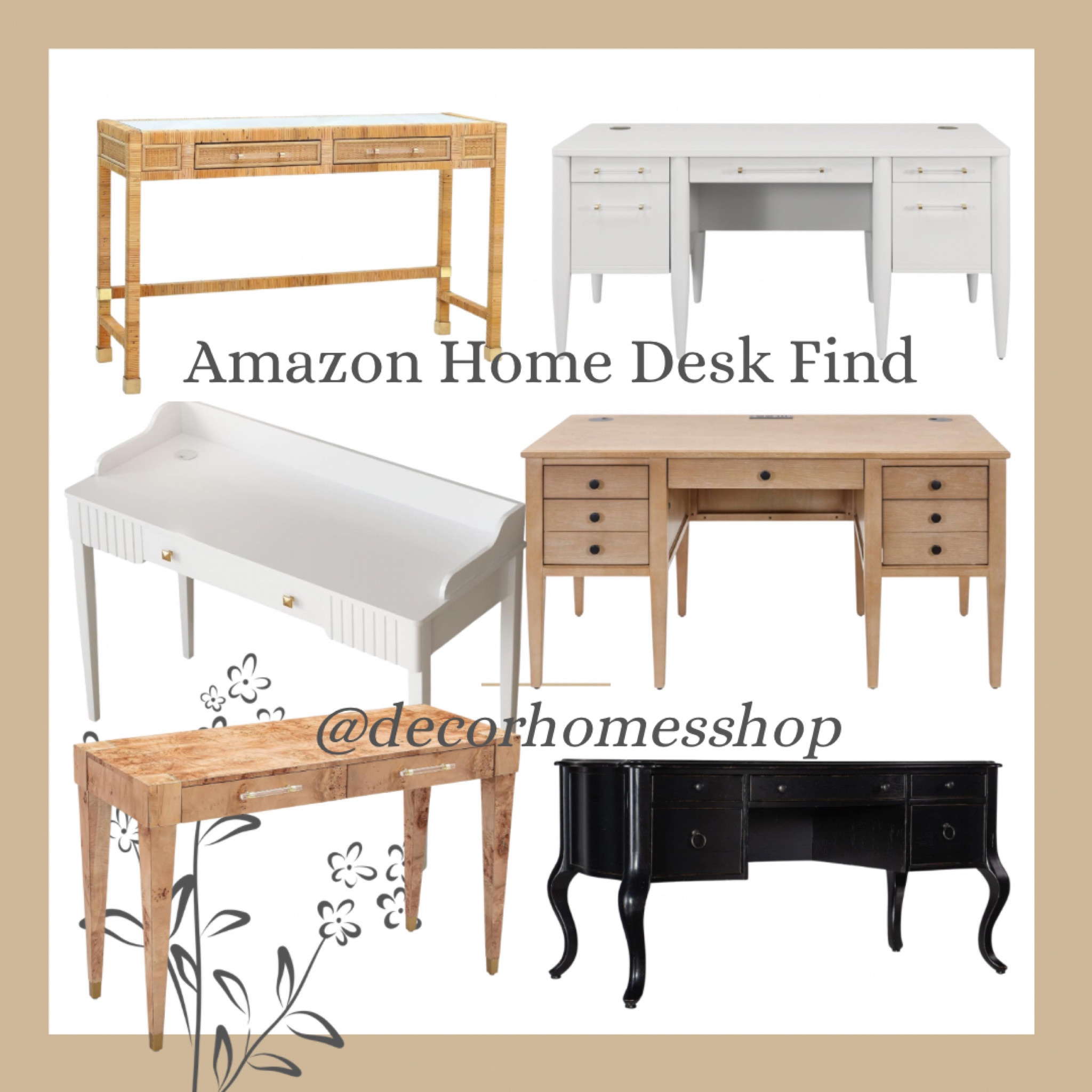 Amazon Desk Options

#LTKhome #LTKVideo #LTKstyletip