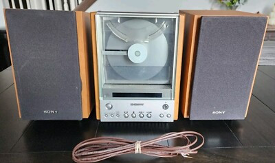 Sony CMT-EX1 CD Stereo System, Speakers Vertical Loading No Remote Tested Works  | eBay | eBay US