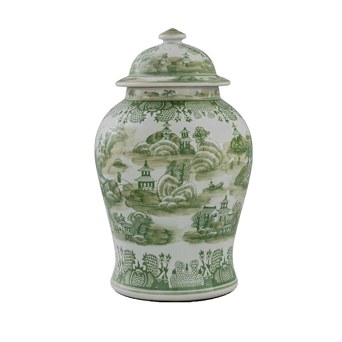 Green Willow Jar | The Well Appointed House, LLC