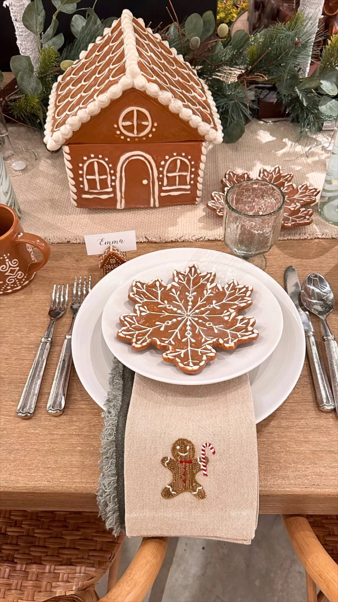 Gingerbread House Plate Gingerbread House Plate