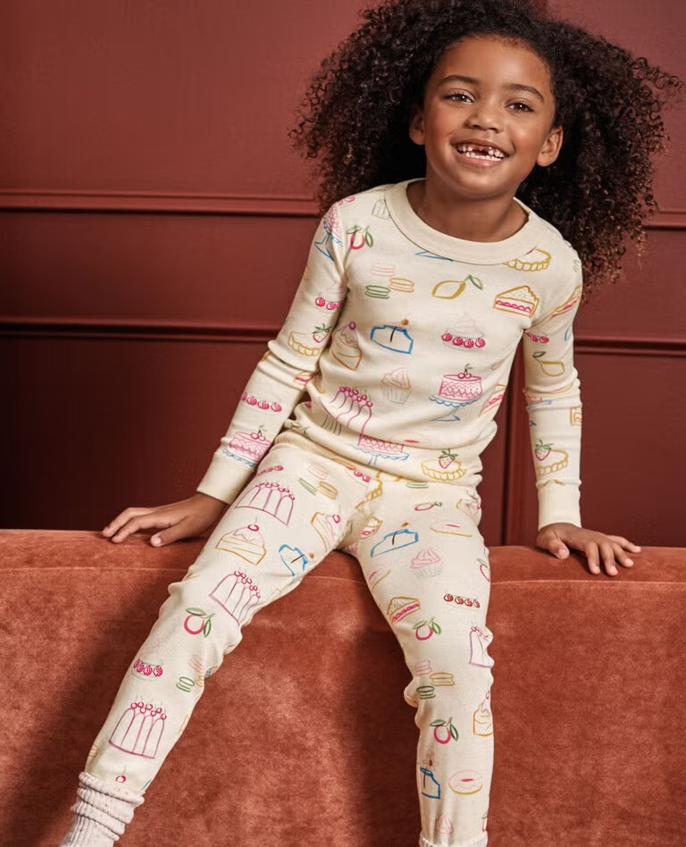 Kids Valentine's Long John Pajama Set | Hanna Andersson