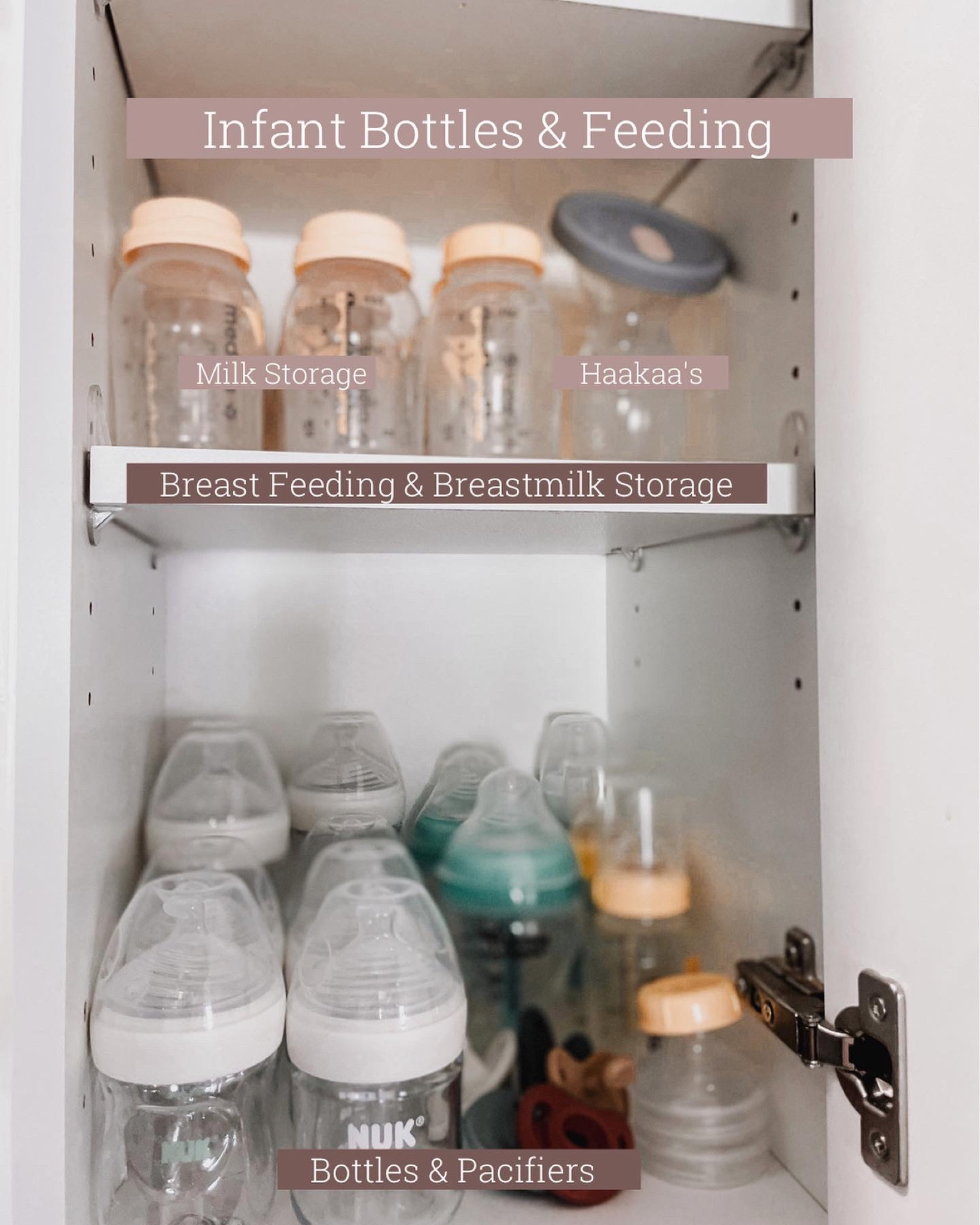 Setting myself up for those newborn feedings with a breast milk bottle storage and baby bottle cabinet!  

I’ve also included spare nipples, extra bottle caps, pacifiers, pacifier clips, and extra breast milk storage bags!

#LTKfamily #LTKbaby #LTKbump