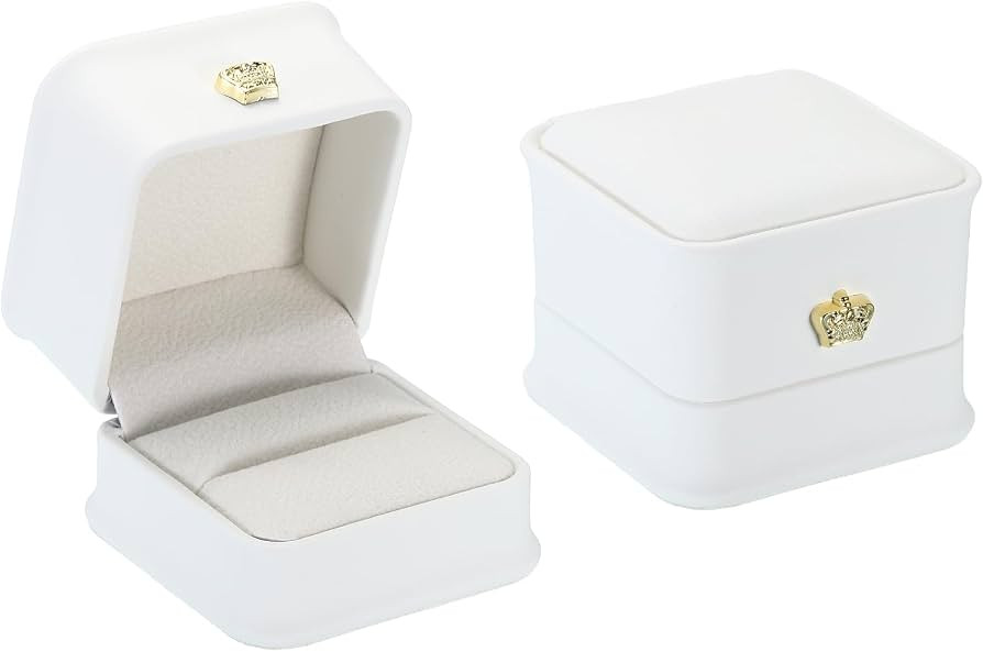 PATIKIL Velvet Ring Box, 2 Pack Wedding Ring Box Vintage Jewelry Holder for Engagement Proposal C... | Amazon (CA)