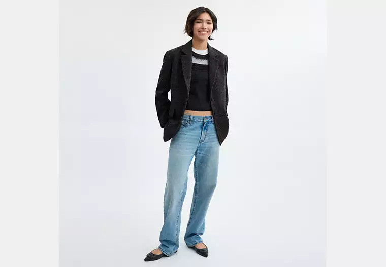 Tailored Wool Jacket | Coach Outlet CA