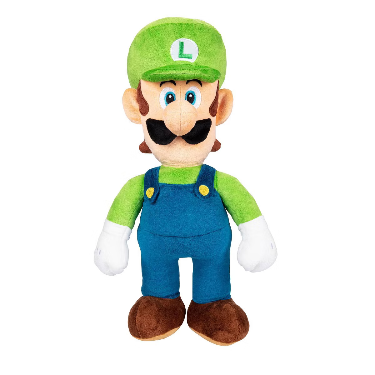 Nintendo Super Mario 20" Jumbo Stuffed Plush Buddy Luigi | Target