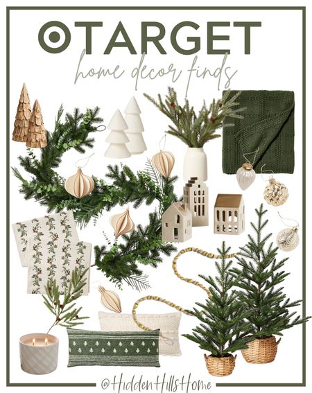 Target Christmas decor, holiday decor finds at Target, Target home decor, Target Christmas decor Inspo #target #homedecor

#LTKHoliday #LTKhome #LTKfindsunder100