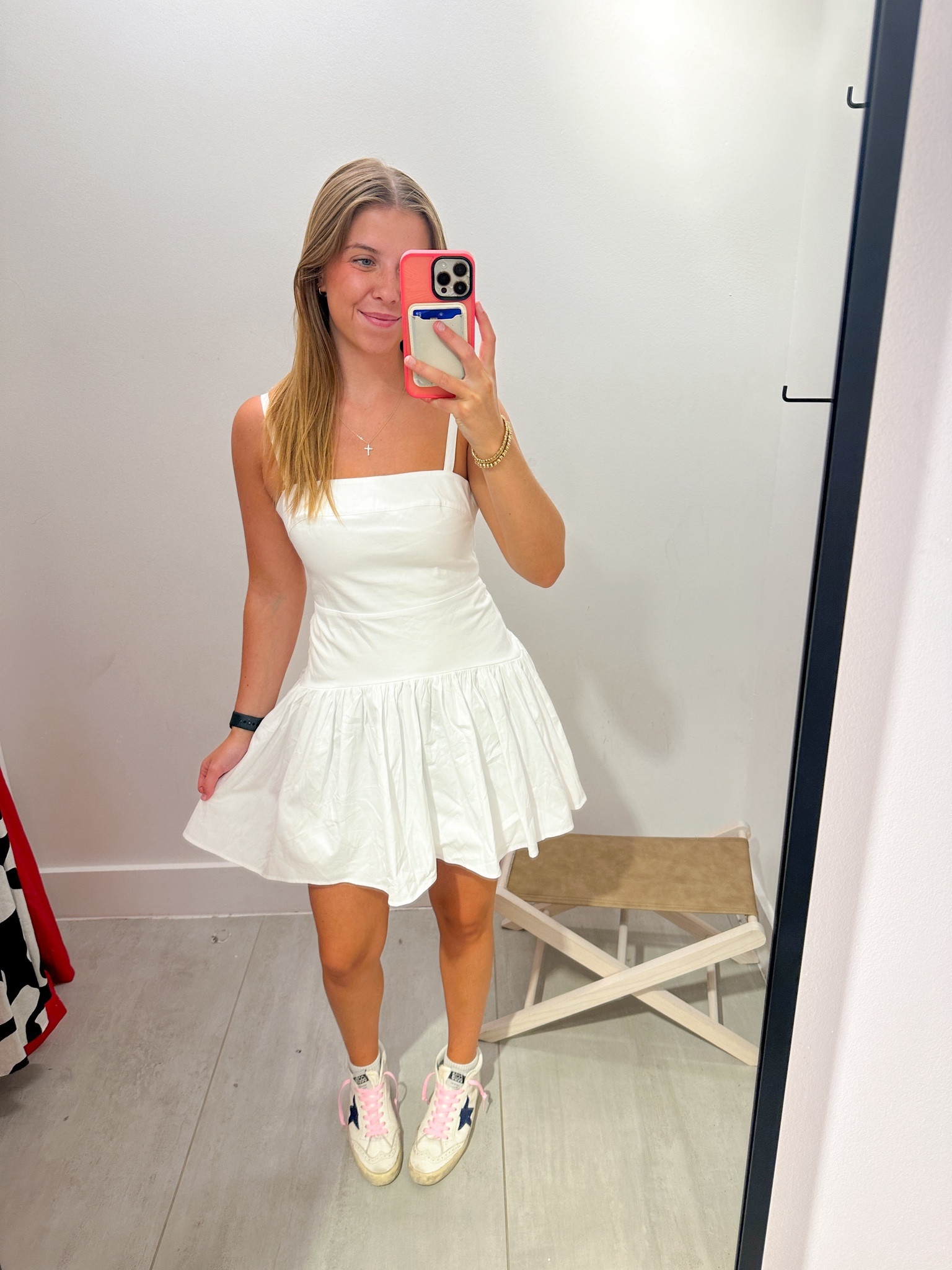 The cutest drop waist dress for back to school ! My favorite new white dress 🤍

#LTKBacktoSchool #LTKSaleAlert #LTKParties