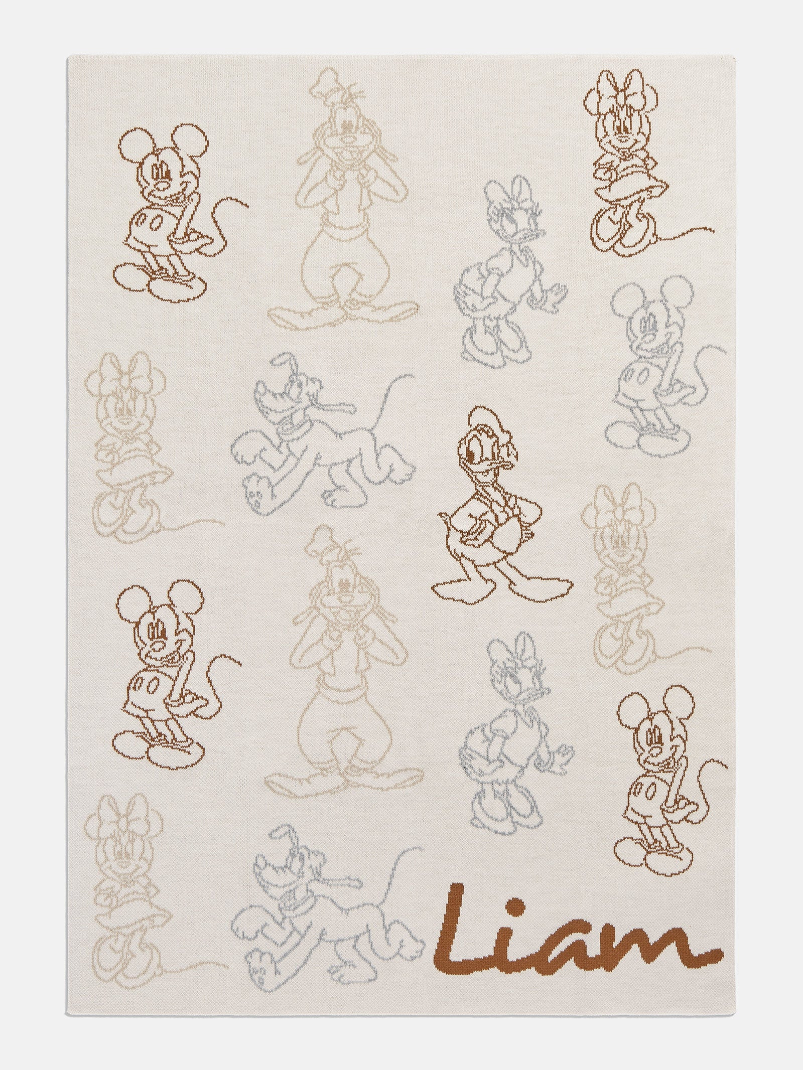 Sensational Six Disney Custom Blanket - Natural / Beige | BaubleBar (US)