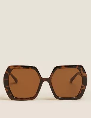 Angular Oversized Sunglasses | Marks & Spencer IE