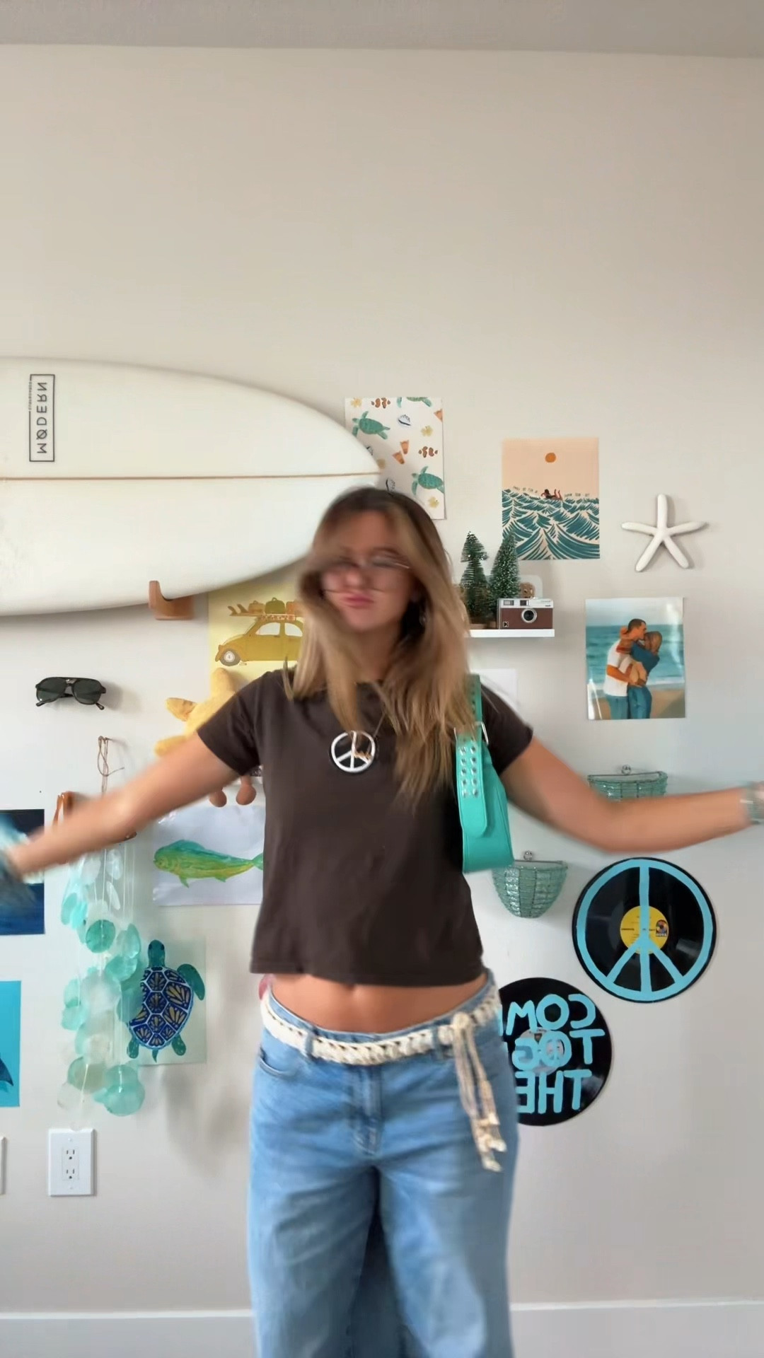 easy fun, simple Boho chic beachy outfit￼

#LTKU #LTKdayinmylife #LTKootd