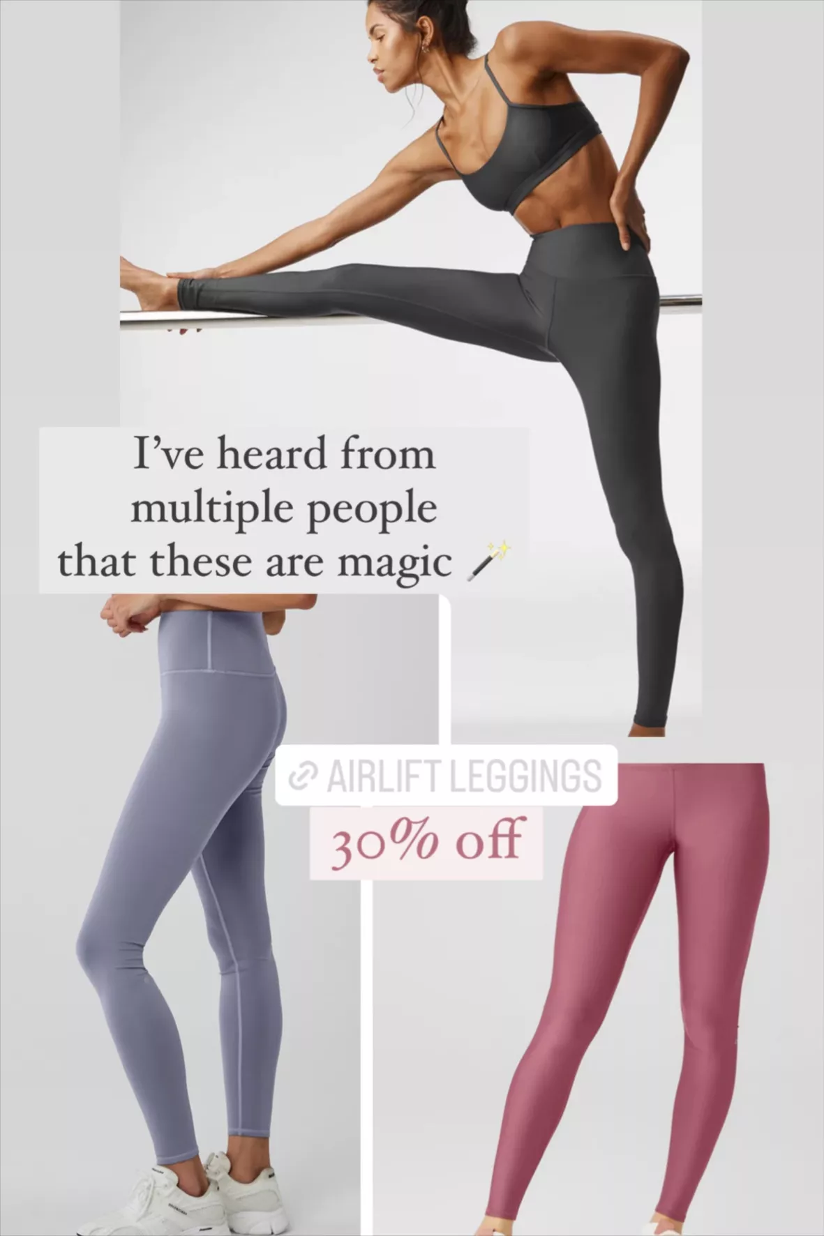 High-Waist Airlift Legging curated on LTK