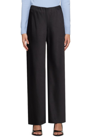 Black Bias Trousers | SSENSE