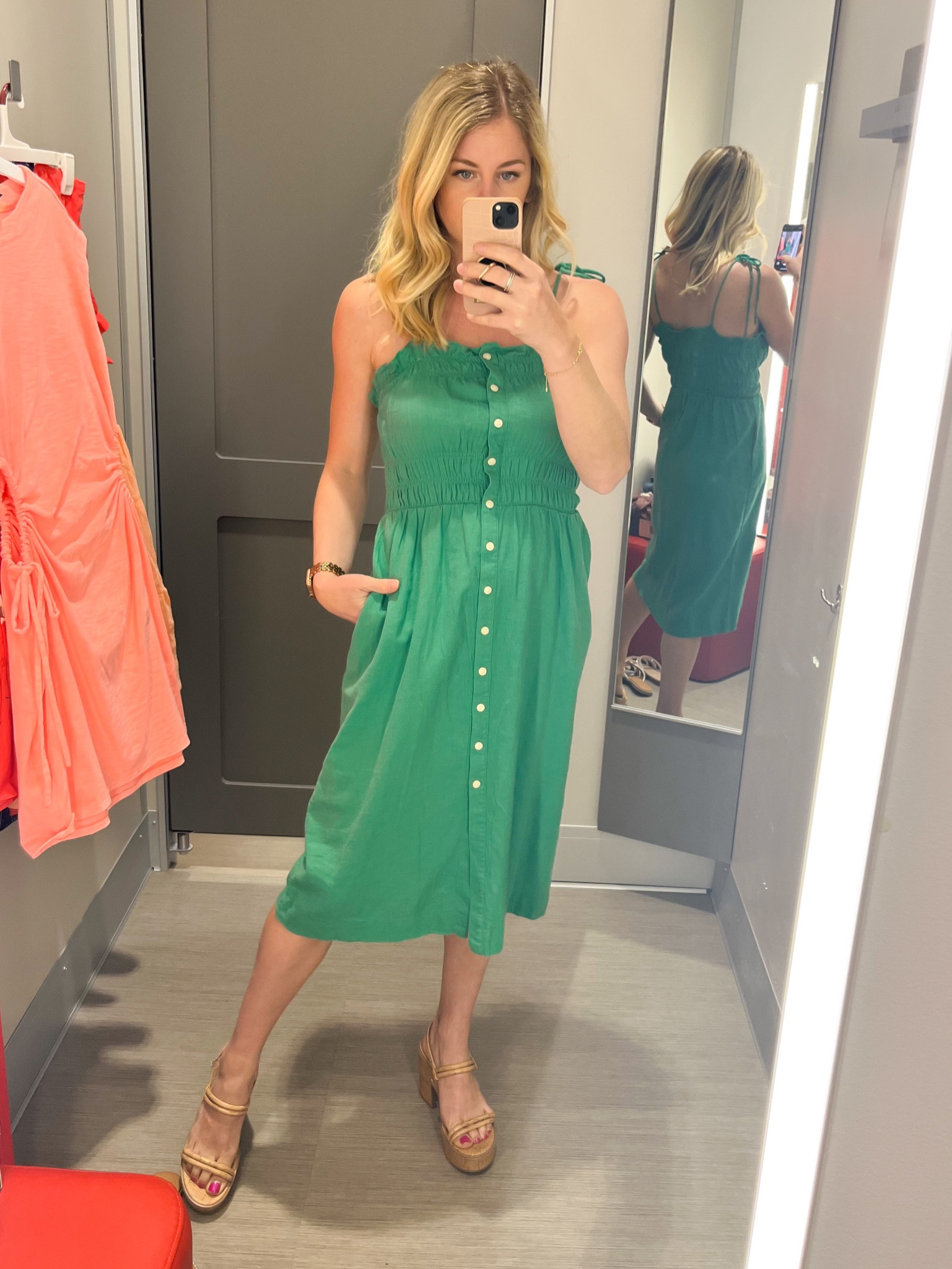 Cute little dress! Love the tie shoulder. On sale for $24. Wearing size small. Available in a few colors! 

#LTKsalealert #LTKunder50 #LTKSeasonal