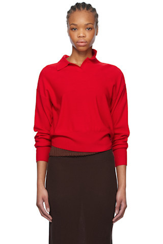 Red Getty Polo | SSENSE
