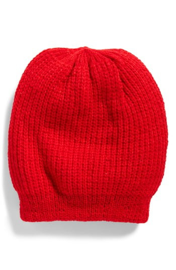 Women's Free People Everyday Slouchy Beanie - Red | Nordstrom