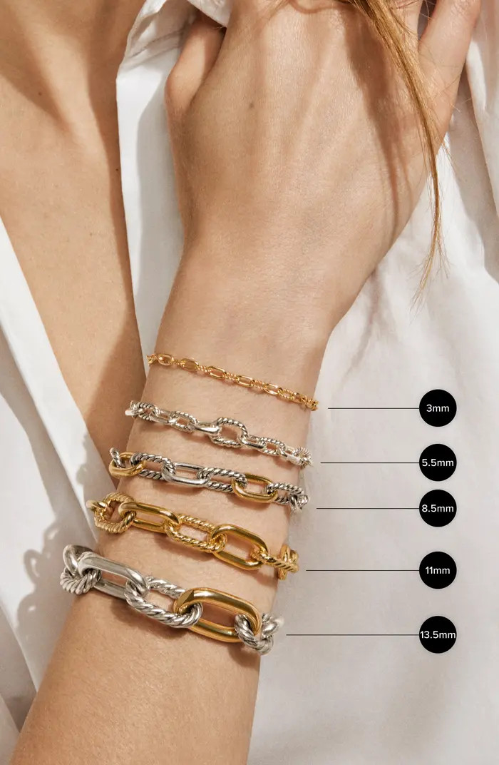 David Yurman Madison Thin Bracelet in 18K Gold, 3mm | Nordstrom | Nordstrom